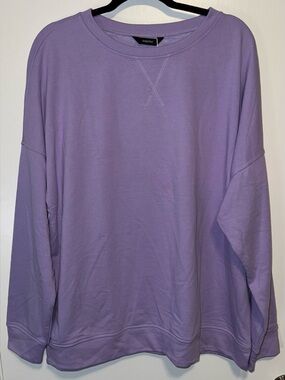 Dokotoo Lavender Crewneck Sweatshirt